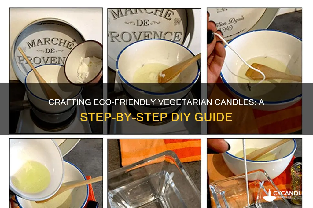 how to make vegetarian candles