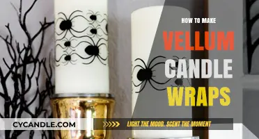 Crafting Elegant Vellum Candle Wraps: A Step-by-Step DIY Guide