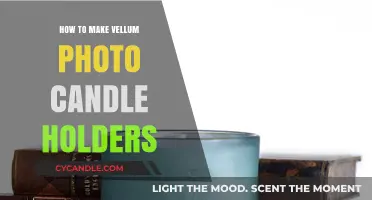 DIY Vellum Photo Candle Holders: Crafting Personalized Warmth and Glow