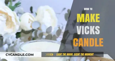 DIY Vicks Candle: Easy Steps for Soothing Aromatherapy at Home