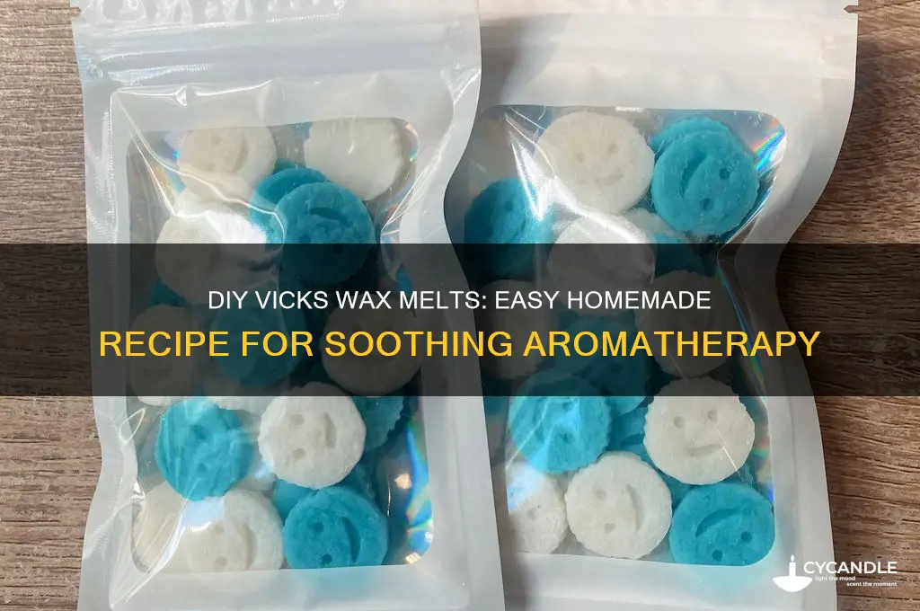 how to make vicks wax melts