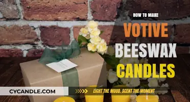 Crafting Votive Beeswax Candles: A Simple DIY Guide for Beginners