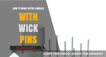 Crafting Votive Candles: Easy Wick Pin Technique for Beginners