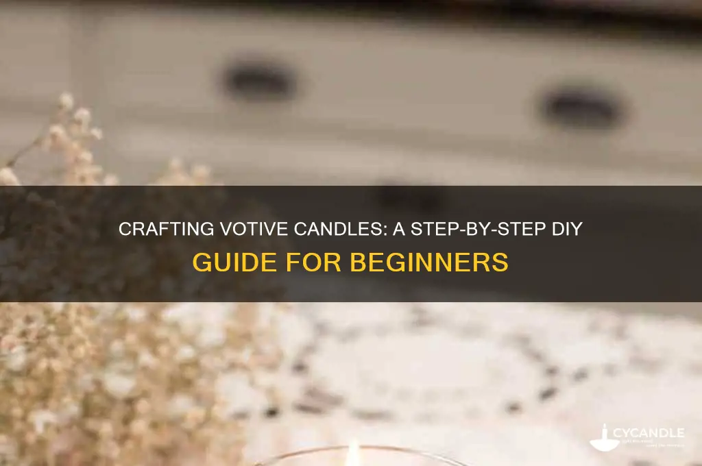 how to make votive candles