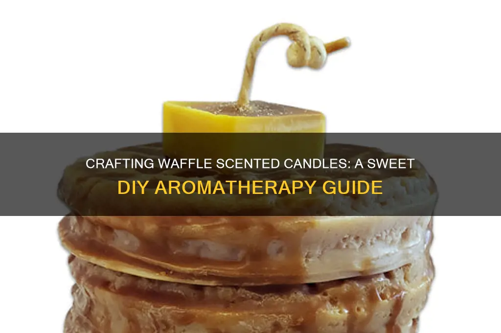 how to make waffle scented candles