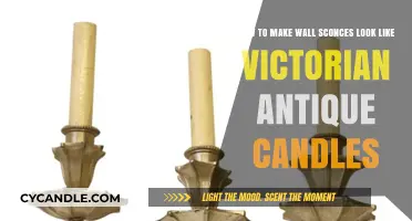 Crafting Victorian Elegance: Transforming Wall Sconces into Antique Candle Lookalikes