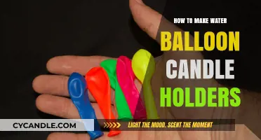 DIY Water Balloon Candle Holders: Creative Glow for Any Occasion