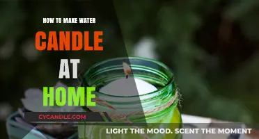 DIY Water Candles: Easy Homemade Crafting Guide for Beginners