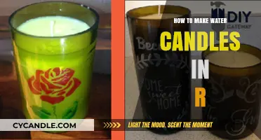 Crafting Water Candles in R: A Creative DIY Guide