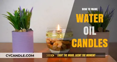 Crafting Water Oil Candles: A Simple DIY Guide for Beginners