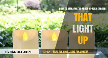 Crafting Waterproof Spooky LED Candles for Haunting Halloween Decor