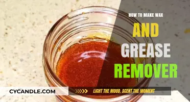 DIY Wax and Grease Remover: Simple Homemade Cleaning Solution Guide