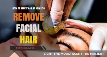 DIY Wax Recipe: Remove Facial Hair at Home Easily