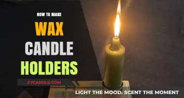 Crafting Elegant Wax Candle Holders: A Step-by-Step DIY Guide