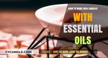 Crafting Aromatic Wax Candles with Essential Oils: A DIY Guide