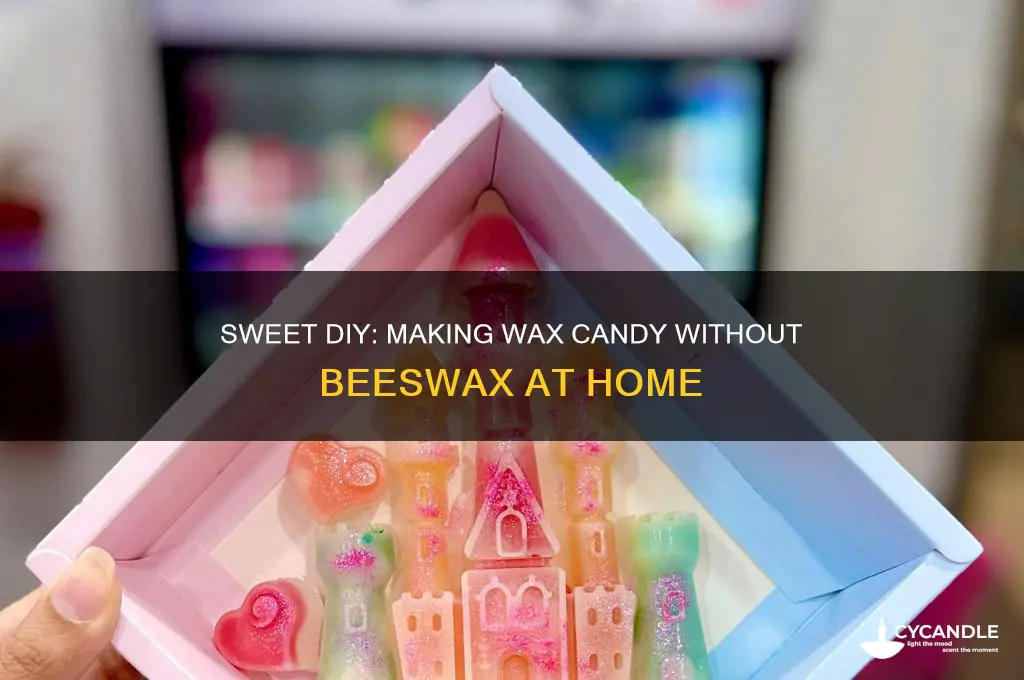 how to make wax candy without beeswax
