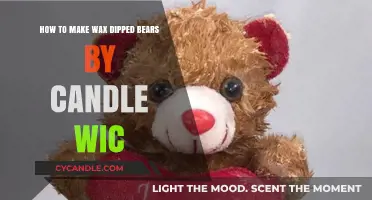 Crafting Adorable Wax-Dipped Bears with Candle Wic: A Creative Guide