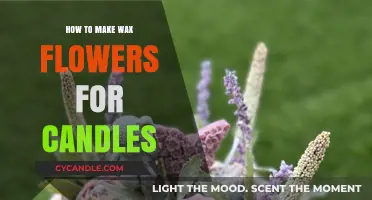 Crafting Wax Flowers: A Step-by-Step Guide for Candle Decorations
