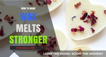 Boost Your Wax Melts: Secrets to Stronger, Longer-Lasting Scents