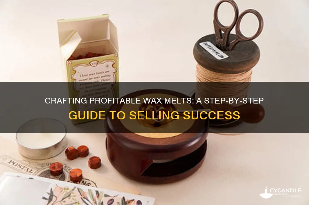 how to make wax melts to sell
