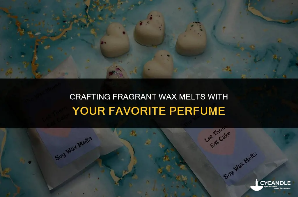 how to make wax melts using perfume