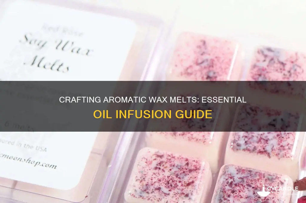 how to make wax melts with essential oils