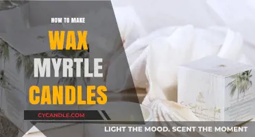 Crafting Wax Myrtle Candles: A Step-by-Step DIY Guide