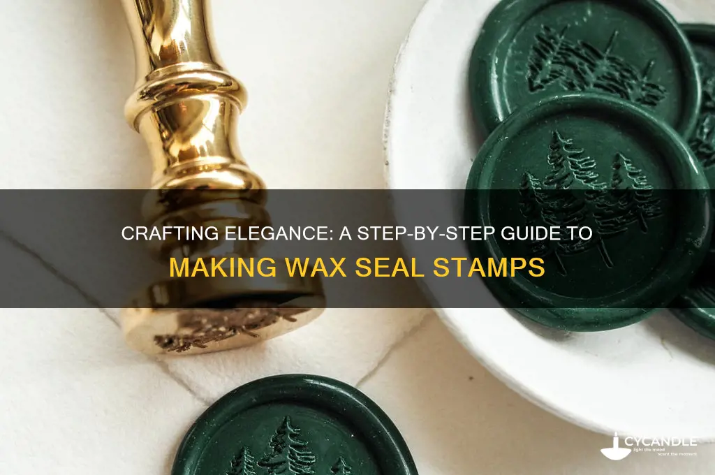 how to make wax seal stamp