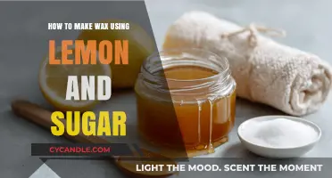 Sweet and Zesty: Crafting Lemon Sugar Wax at Home