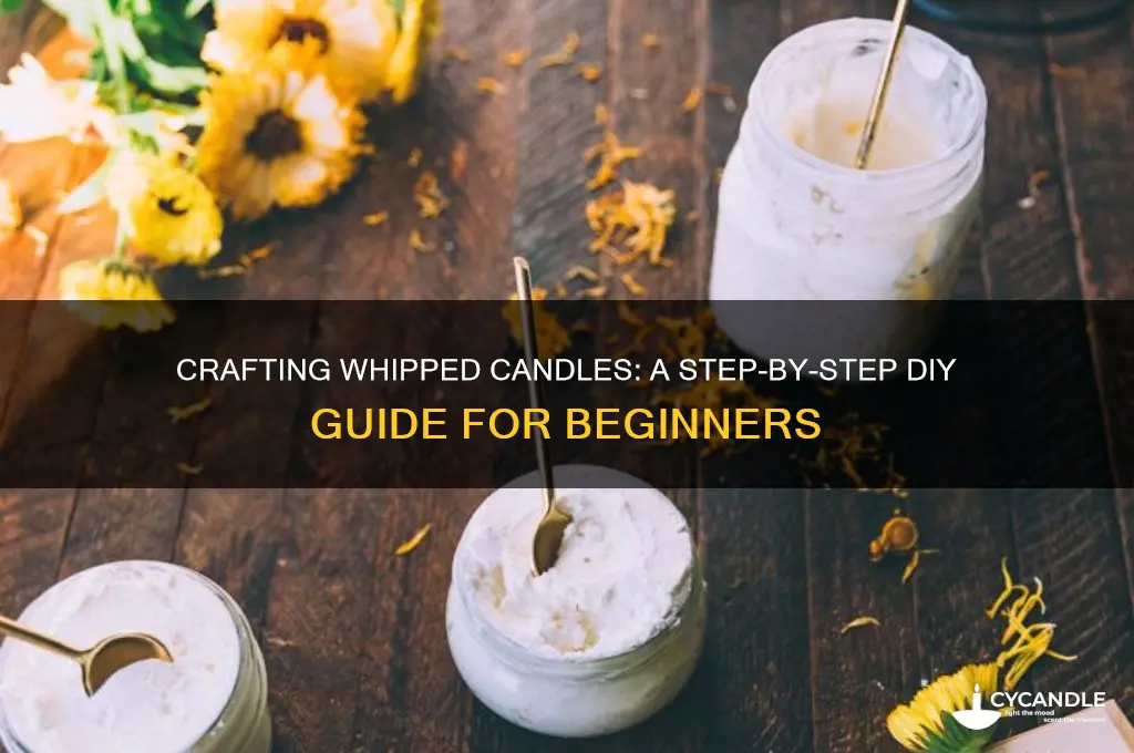 how to make whipped candle