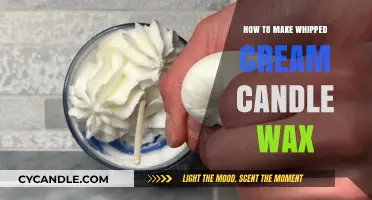 Crafting Whipped Cream Candle Wax: A Step-by-Step DIY Guide