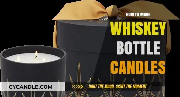 Crafting Whiskey Bottle Candles: A DIY Guide to Upcycled Elegance