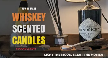 Crafting Whiskey Scented Candles: A DIY Guide to Cozy Ambiance