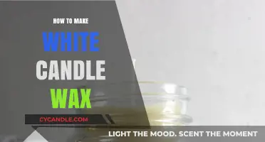 Crafting Pure White Candle Wax: A Simple DIY Guide