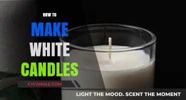 Crafting Pure Elegance: A Step-by-Step Guide to Making White Candles