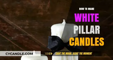 Crafting Elegant White Pillar Candles: A Step-by-Step DIY Guide