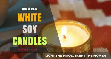 Crafting Elegant White Soy Candles: A Step-by-Step DIY Guide