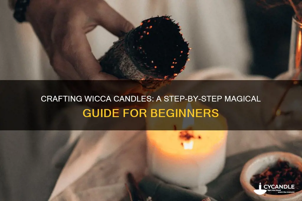 how to make wicca candles