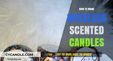 Crafting Wickless Scented Candles: Easy DIY Aromatherapy Guide