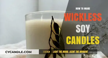 Crafting Wickless Soy Candles: A Simple DIY Guide for Beginners