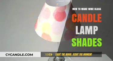 Crafting Elegant Wine Glass Candle Lamp Shades: A DIY Guide