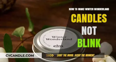 Fix Blinking Winter Wonderland Candles: A Simple DIY Solution
