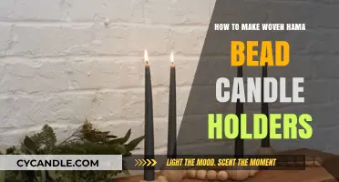 Crafting Woven Hama Bead Candle Holders: A Creative DIY Guide