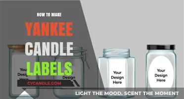 DIY Yankee Candle Labels: Easy Steps for Personalized Creations
