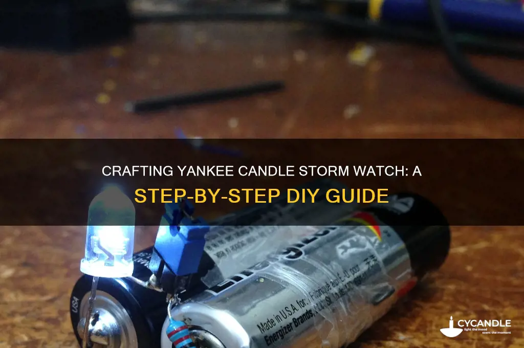 how to make yankee candle storm watch