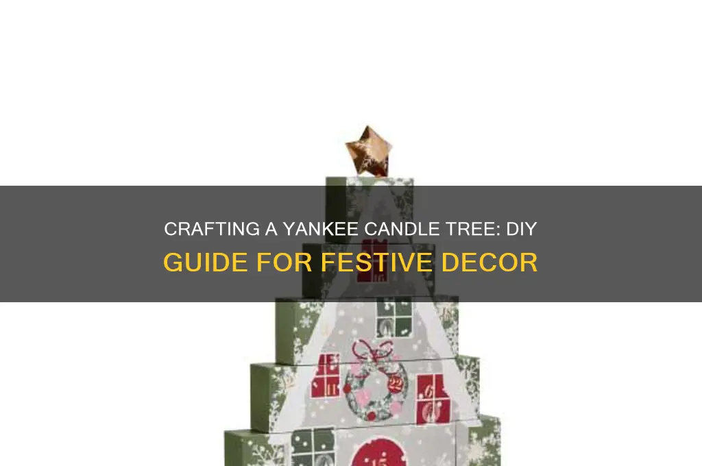 how to make yankee candle tree