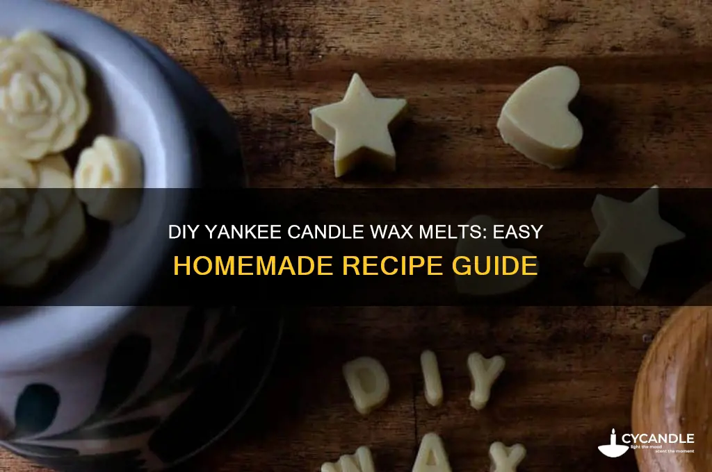 how to make yankee candle wax melts
