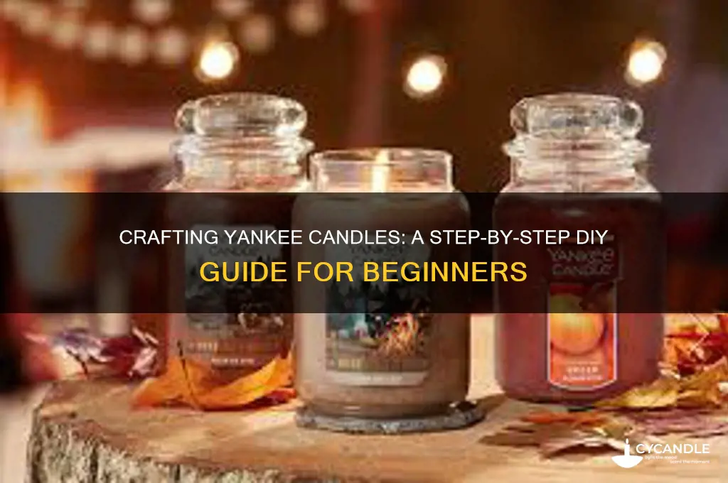 how to make yankee candles