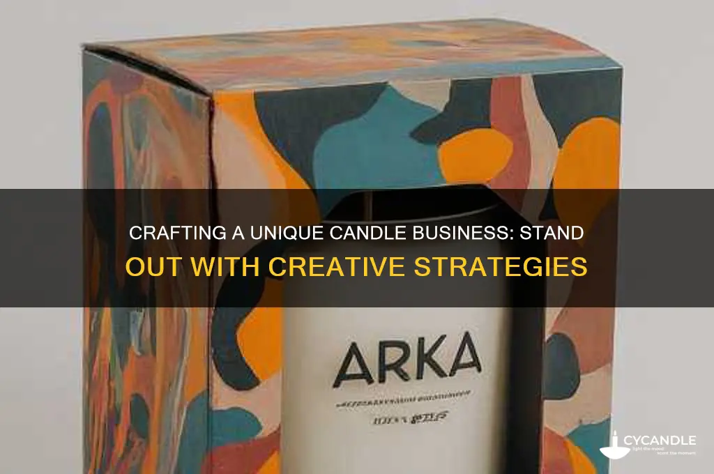 how to make your candle business unique