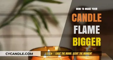 Amplify Your Candle's Glow: Simple Tips for a Bigger Flame